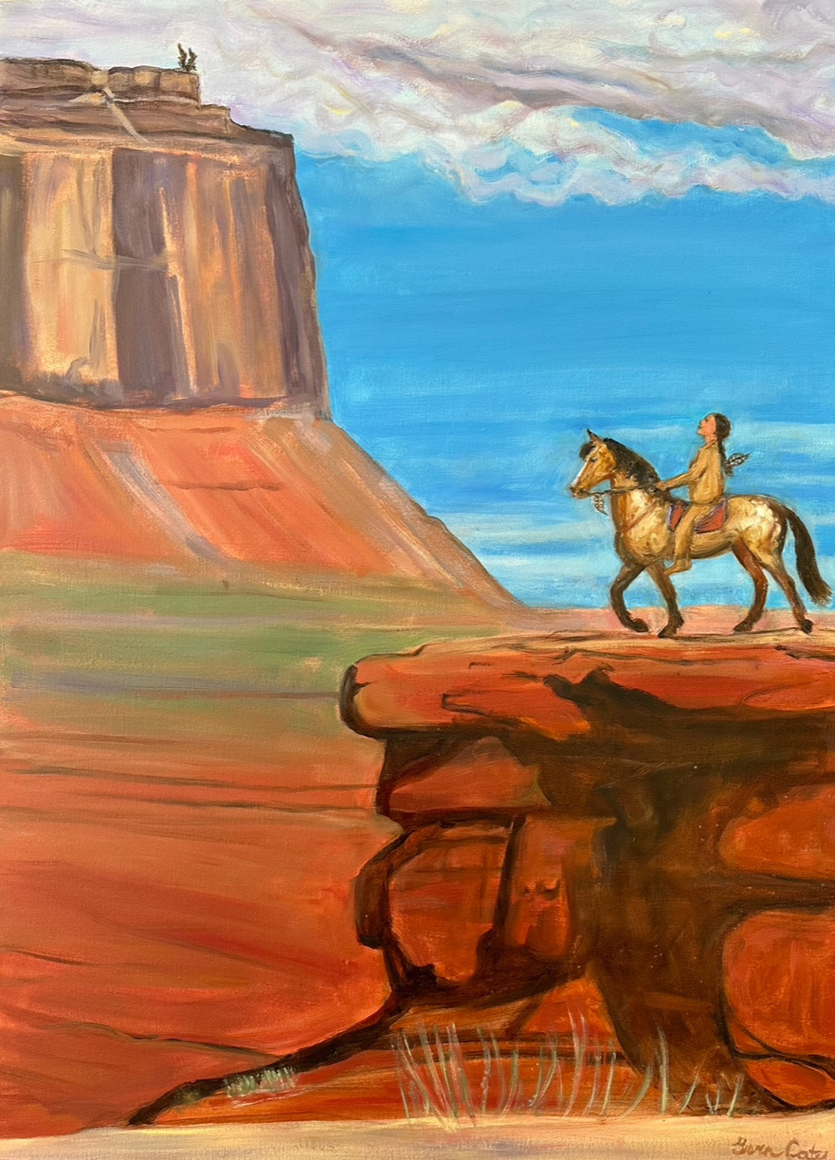 A Steady Steed, Monument Valley Sieries, John Ford's Point