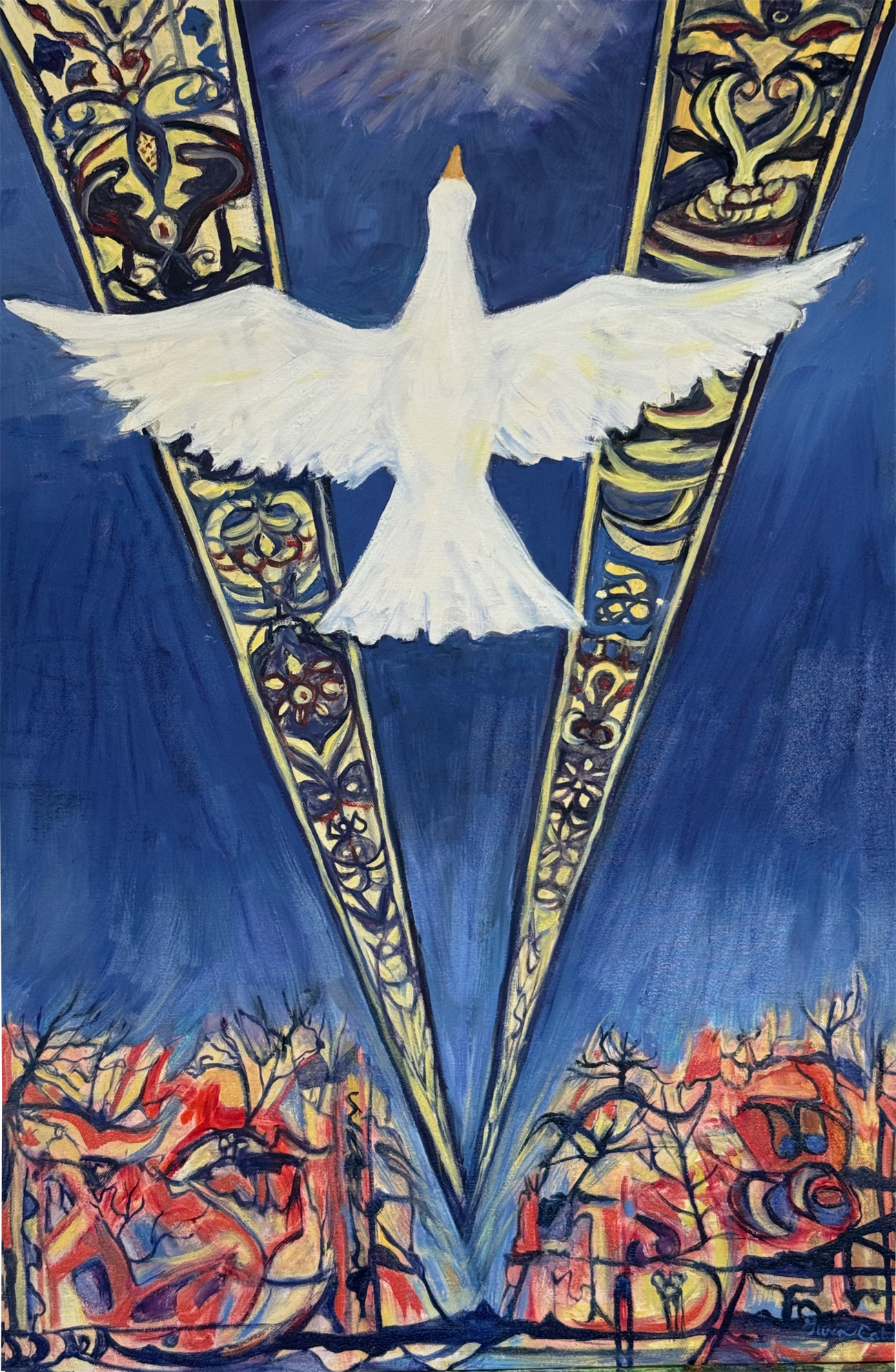 Peace Dove Rising