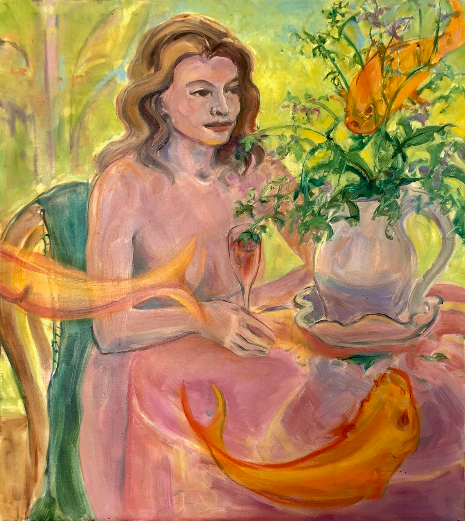 Woman with Fish