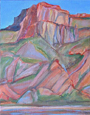 Colorado River Sentinel Rock